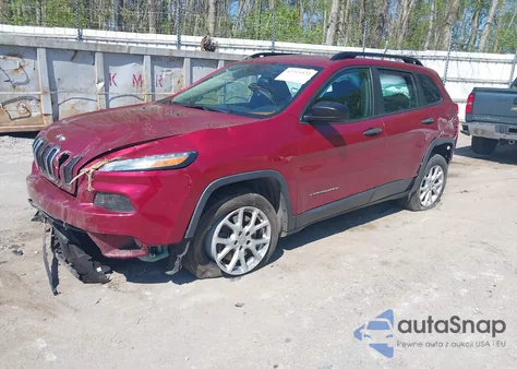 2015 Jeep Cherokee Sport z USA, uszkodzony, nr VIN 1C4PJMAB9FW606597